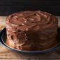 Fudge Cake Custard